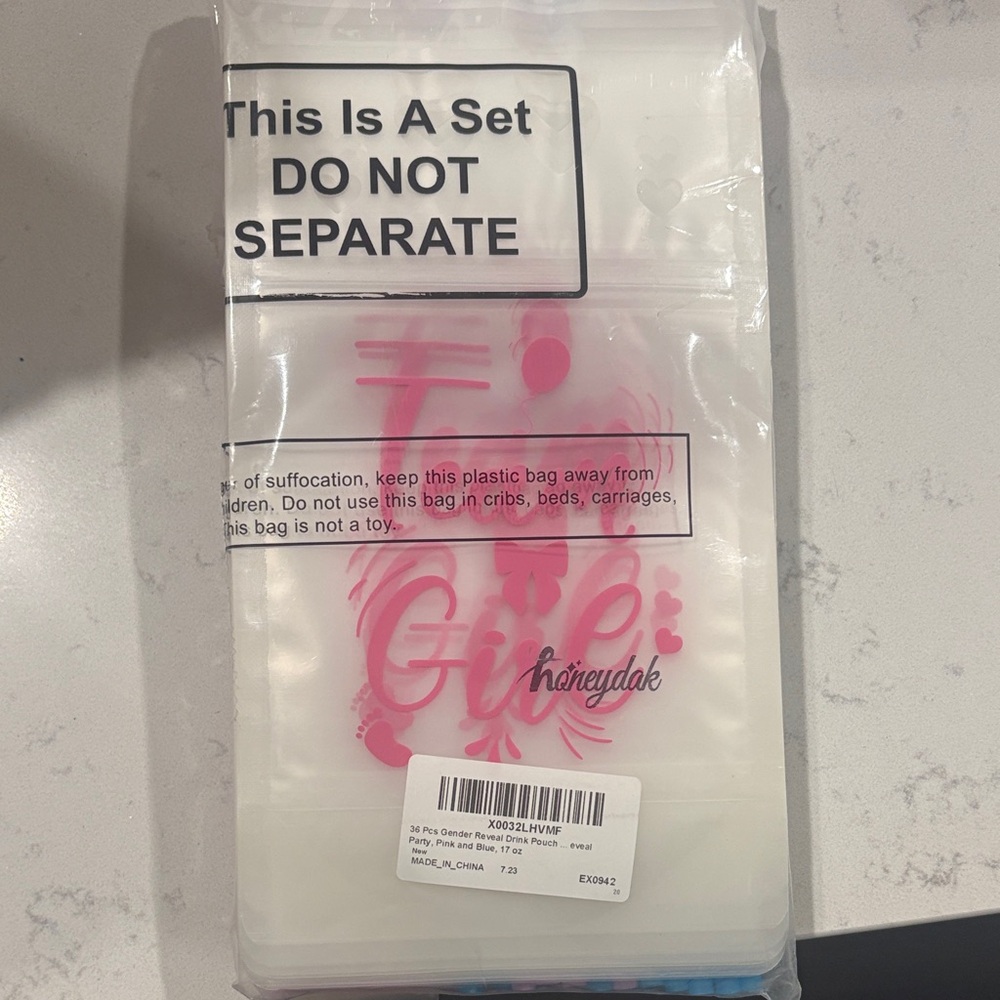 Pink Party Decoration Set